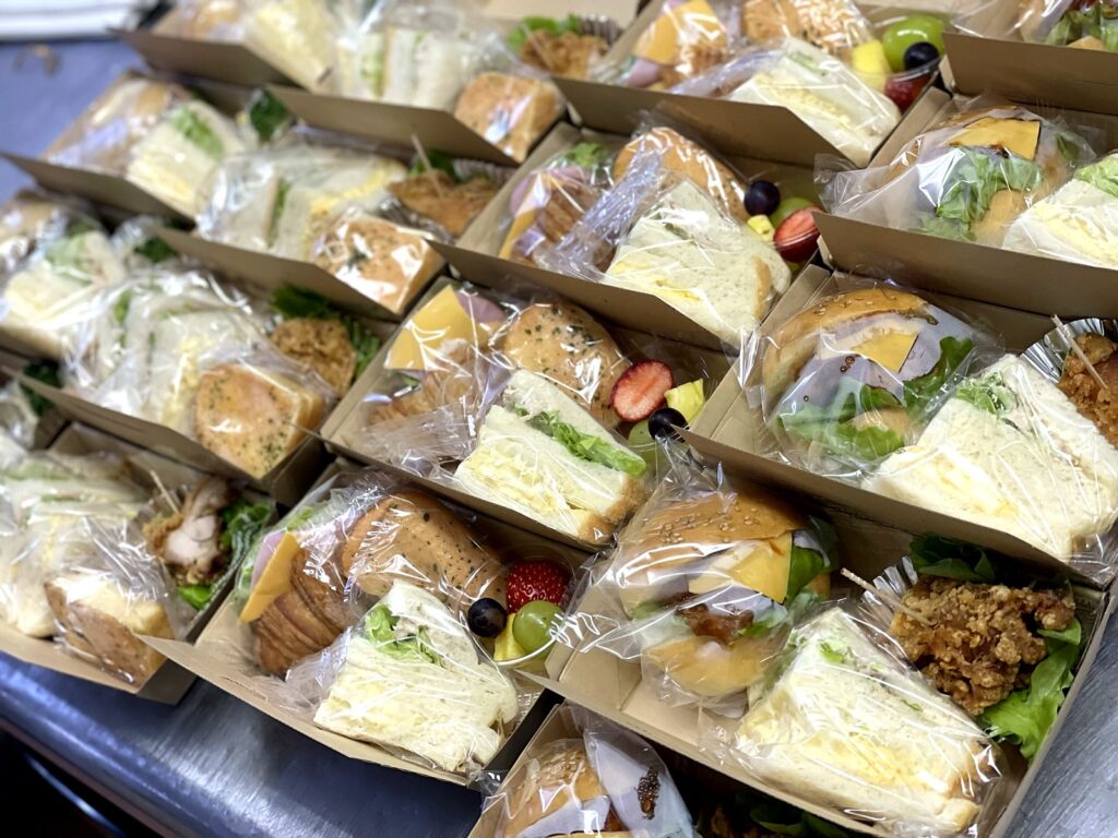 サンドBOXの中身（実際の納品写真）