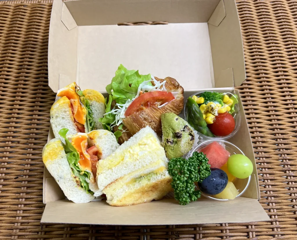 ベジタリアン向けランチBOX