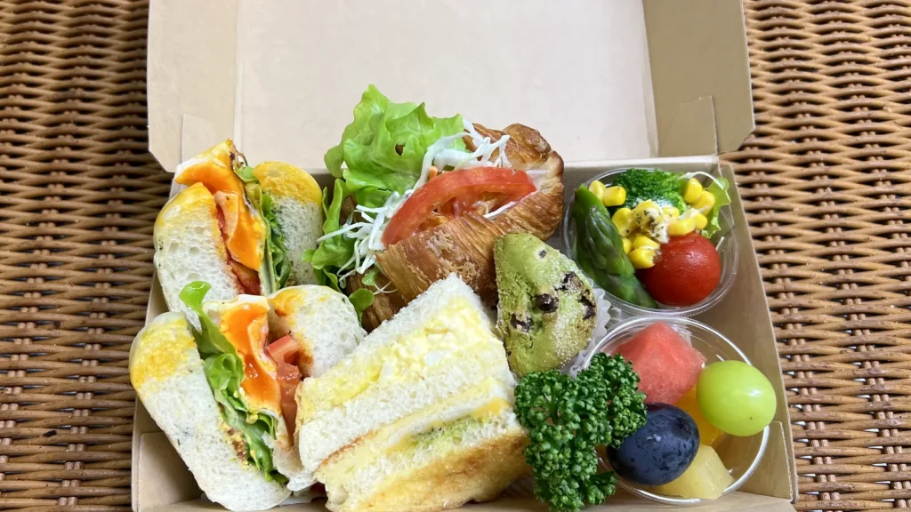 ベジタリアン向けランチBOX