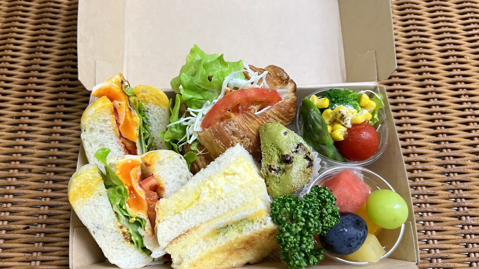 ベジタリアン向けランチBOX
