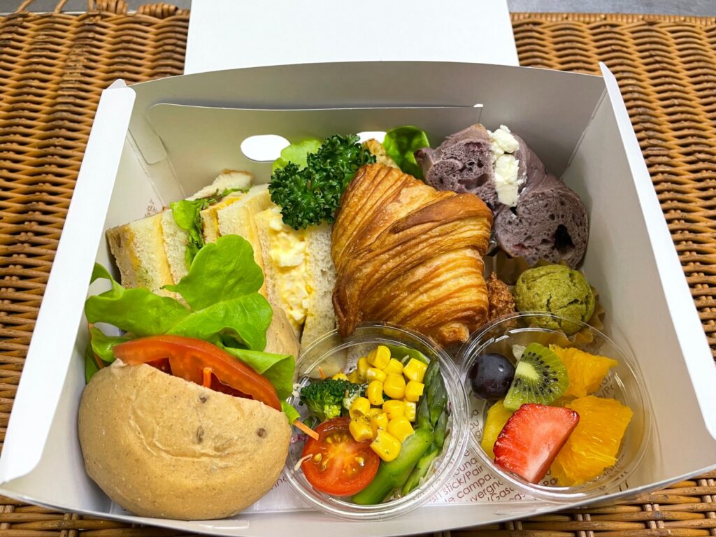 肉・魚を使わないベジタリアン用のサンドBOX