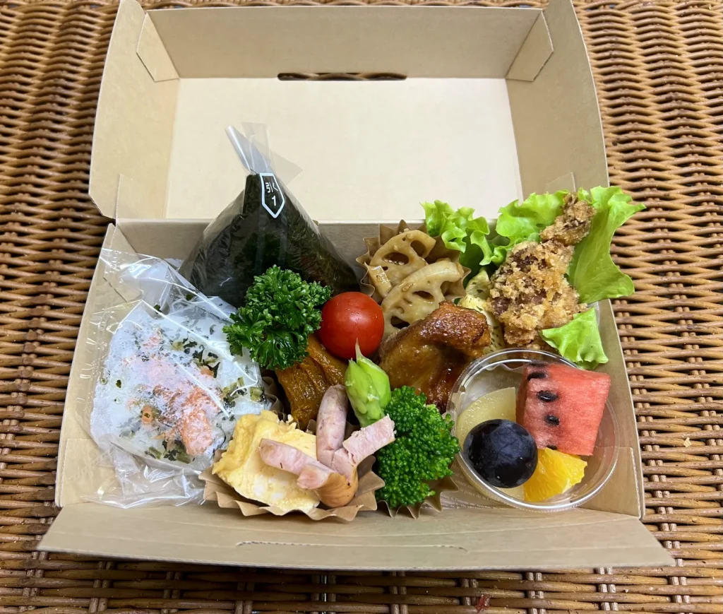 グルテンフリー向けのおにぎりBOX