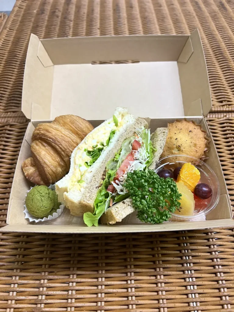 通常の軽食BOX