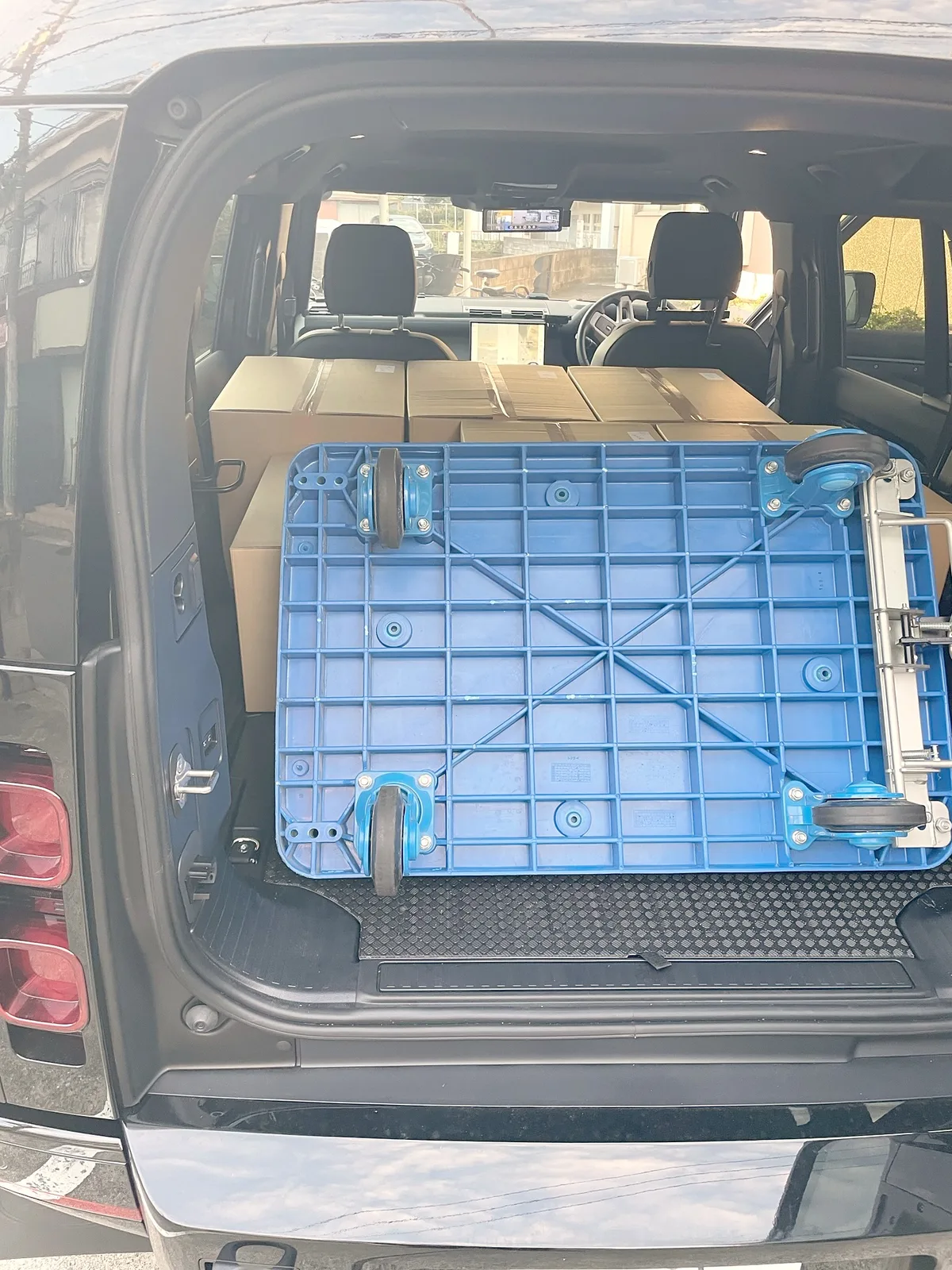 納品車両への積込